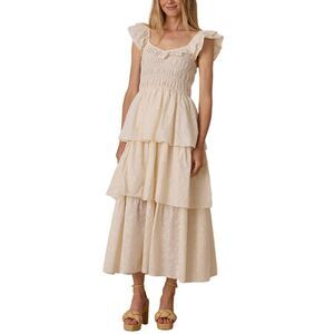 Noralee Womens  Sienna Dress, White